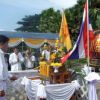 พิธีพลีกรรมตักน้ำ และเสกน้ำพระพุทธมนต์ศักดิ์สิทธิ์ จังหวัดน่าน เมื่อวันที่ 14 ต.ค. 54 ณ บ่อน้ำทิพย์ วัดสวนตาล ตำบลในเวียง อำเภอเมืองน่าน จังหวัดน่าน โดยมีนายเสนีย์ จิตตเกษม ผู้ว่าราชการจังหวัดน่าน เป็